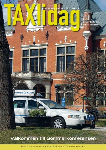 Välkommen till Sommarkonferensen - Taxi idag