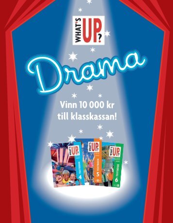 Vinn 10 000 kr till klasskassan! - Sanoma Utbildning