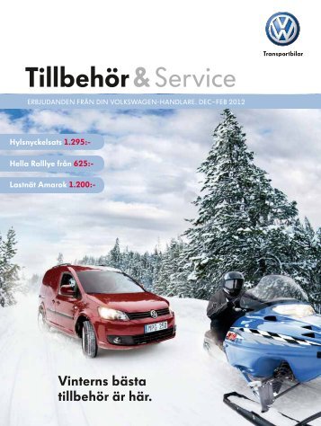 TillbehÃ¶r & Service - Volkswagen Stockholm