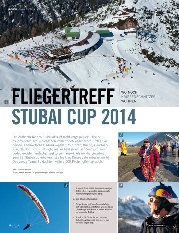 Fliegertreff Stubai Cup 2014