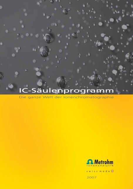 Säulen programm