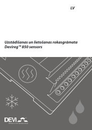 Devireg 850 sensori - Danfoss.com