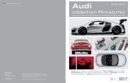 collection Miniatures - Audi