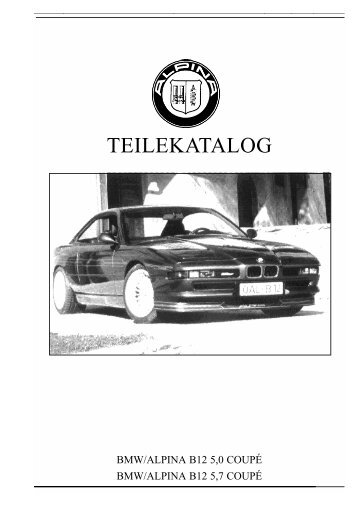 TEILEKATALOG - KLINIKA BMW