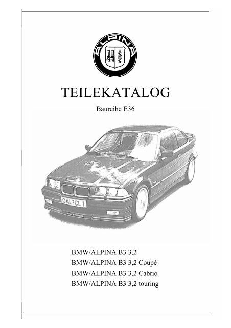 TEILEKATALOG - KLINIKA BMW