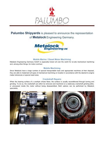 Palumbo Shipyards - Metalock Industrie Service GmbH