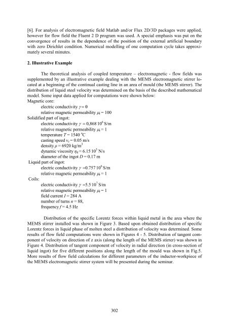 Flow Fields in Electromagnetic Stirrer with Rotating Magnetic Field