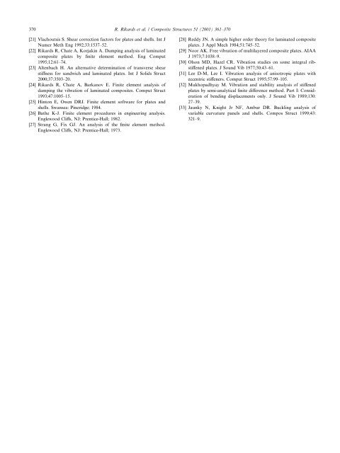 Analysis for buckling and vibrations of composite ... - ResearchGate