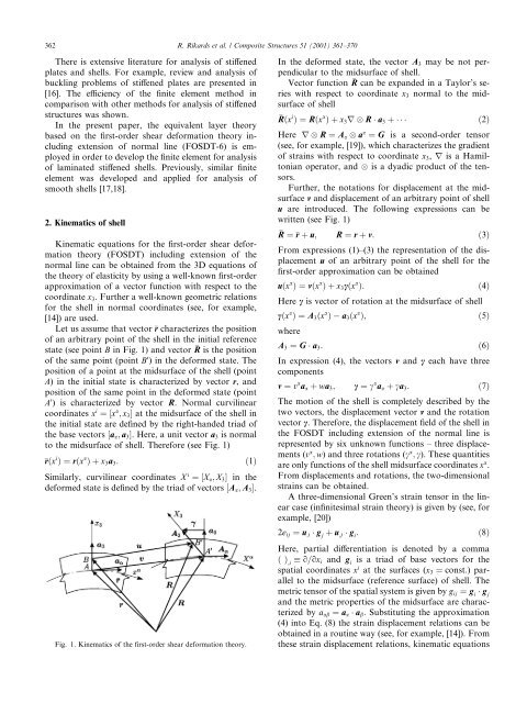 Analysis for buckling and vibrations of composite ... - ResearchGate