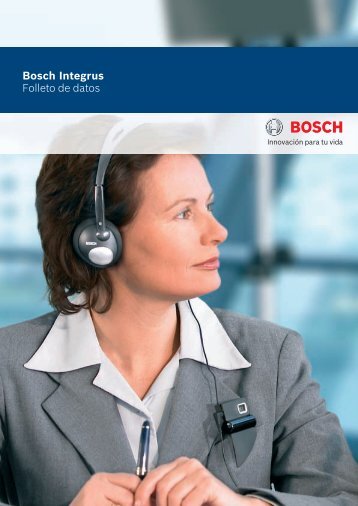 Bosch Integrus Folleto de datos