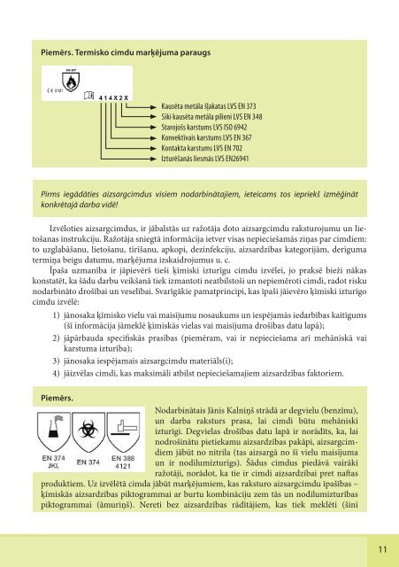 individuÄlÄs aizsardzÄ«bas lÄ«dzekÄ¼u pareizas izvÄles principi