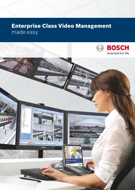 Commercial Brochure - Bosch Security Systems