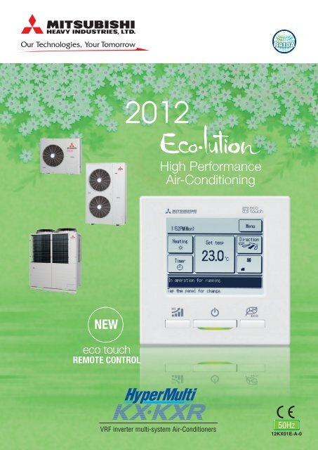 VRF inverter multi-system Air-Conditioners - Air-Green Corporation