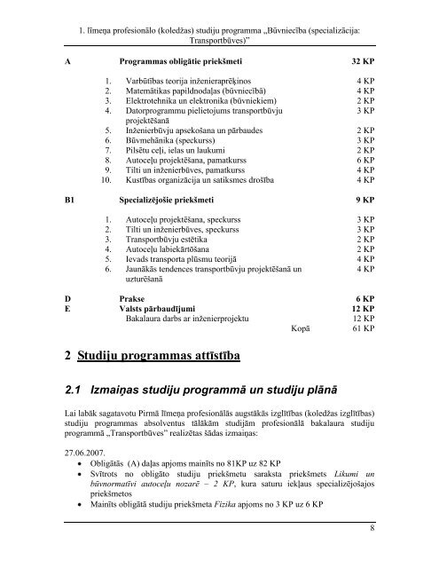 RÄªGAS TEHNISKÄ UNIVERSITÄTE BÅ«vniecÄ«bas fakultÄtes ...