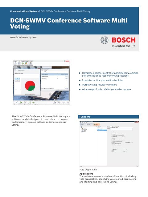 bosch pc9000 software