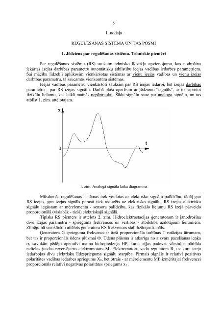 "RegulÄÅ¡anas teorijas pamati, lekciju konspekts" (.pdf)