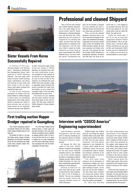 panda news - Turmar Marine