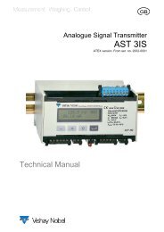 Analogue Signal Transmitter, ATEX version. Technical Manual.