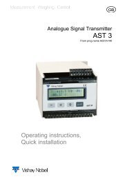 Operating instructions, Quick installation - Tekfa A/S