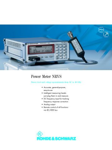 Power Meter NRVS