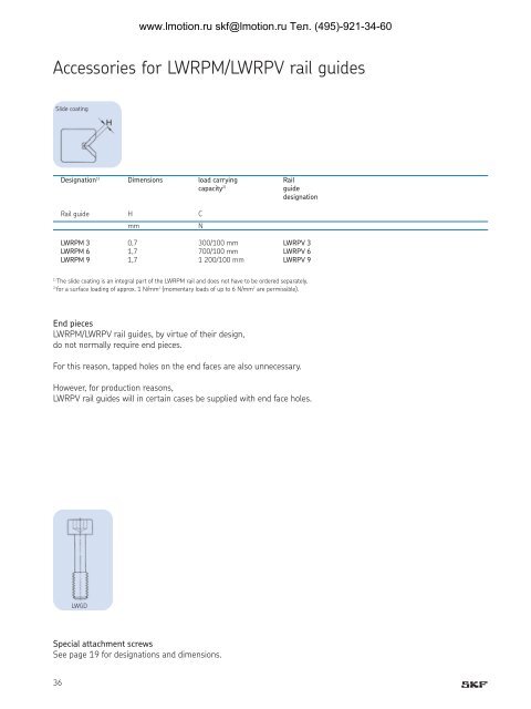 Precision rail guides