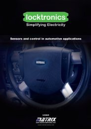 Sense and control in automotive systems - Terco