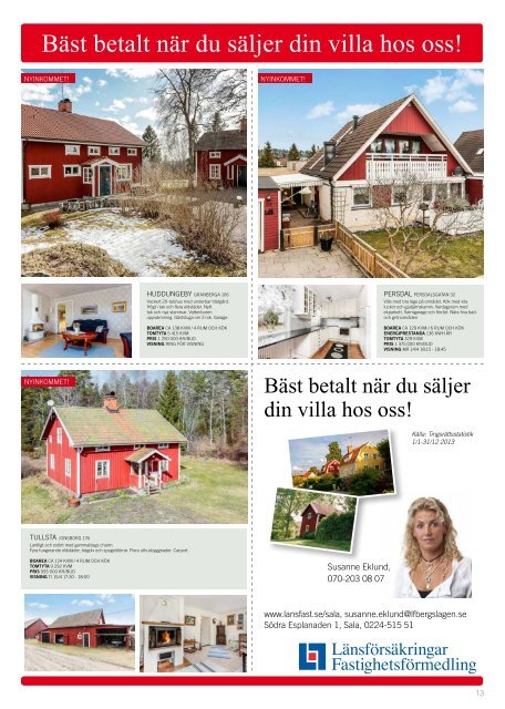 FINA BEG. BILAR HOS OSS I SALA! - reklamhusetiavesta.se