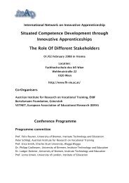 Situated Competence Development through Innovative ... - INAP