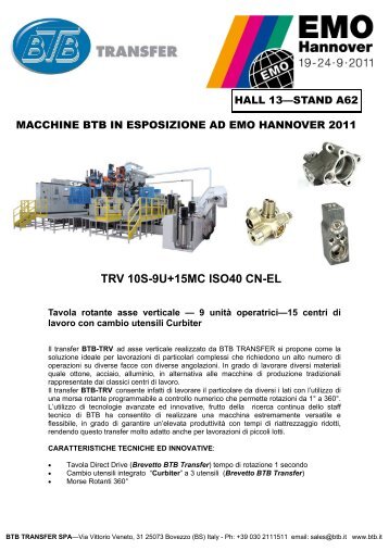 macchine ad Emo_ITA.pub - BTB Transfer S.r.l.