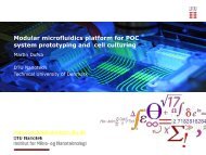 Modular microfluidics platform for POC system prototyping ... - CiPoC