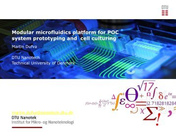 Modular microfluidics platform for POC system prototyping ... - CiPoC