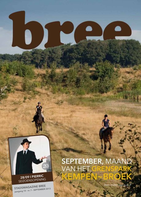 Stadsmagazine September 2013 - Stad Bree