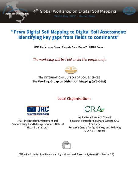 From Digital Soil Mapping to Digital Soil Assessment: identifying key ...