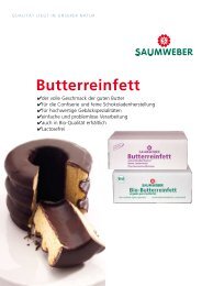 Butterreinfett - A. Saumweber GmbH