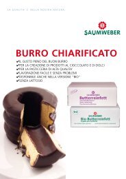 BURRO CHIARIFICATO - A. Saumweber GmbH