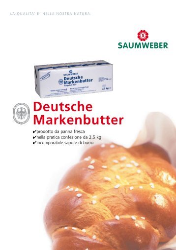 Deutsche Markenbutter - A. Saumweber GmbH