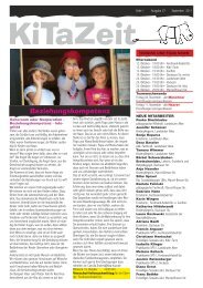 KindertagesstÃ¤tteHaar KitaNews September 2011 tmpo