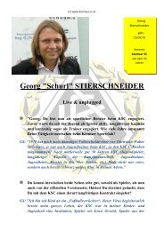 Interview Georg Stierschneider - Kremser SC