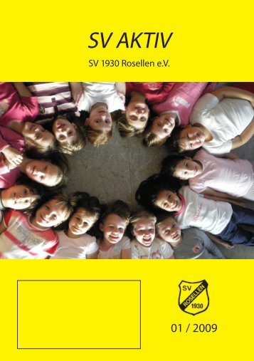 Ausgabe 1/2009 - Freizeitsport - SV Rosellen