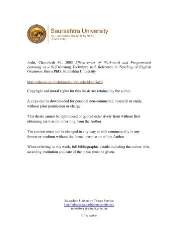 Download (1106Kb) - Etheses - Saurashtra University