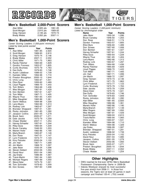 9o-5 (2011-12 DWU Men's Basketball Media Guide ... - DWU Athletics