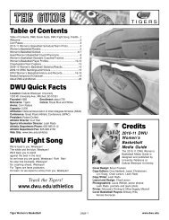 9n-8 (2010-11 DWU Women's Basketball Media ... - DWU Athletics