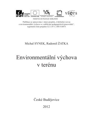 EnvironmentÃ¡lnÃ­ vÃ½chova v terÃ©nu - Granty VÅ ERS