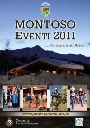 Un 2011 ricco di eventi... - UNPLI Piemonte