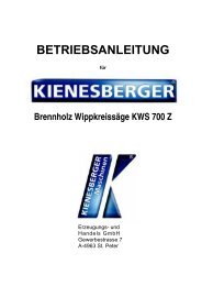 Wippsäge KWS 700 Zapf - Landmaschinenimport.ch