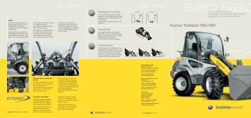 Kramer Radlader 580/680 - Landbedarf.at