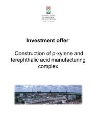 Construction of p-xylene and terephthalic acid manufacturing complex