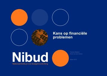 Kans op financiÃ«le problemen - Nibud