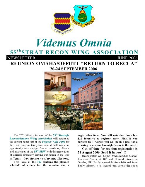 Videmus Omnia - 55th  Association Web page
