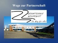 Wege zur Partnerschaft (Wie der Austausch zustande ... - Nrwisrael.de